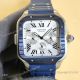 Santos Cartier Automatic Complications Watches Blue PVD Bezel Steel 42mm (2)_th.jpg